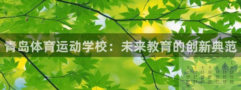 新球体育NBa即时比分：青岛体育运动学校：未来教育的创新典范
